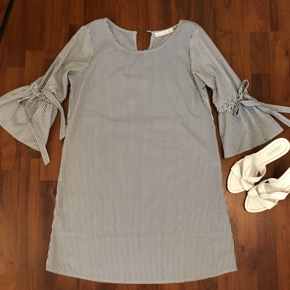 Lightweight Pinstripe Dress